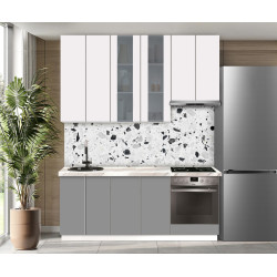 Bucatarie modulara Modern Dolce Vita Vitrina 3 H110 2.0m Thumb