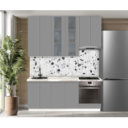 Bucatarie modulara Modern Dolce Vita Vitrina 3 H110 2.0m Thumb