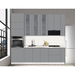 Bucatarie modulara Modern Dolce Vita Vitrina 3 H110 2.6m Thumb