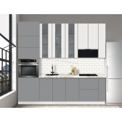 Bucatarie modulara Modern Dolce Vita Vitrina 3 H110 2.6m