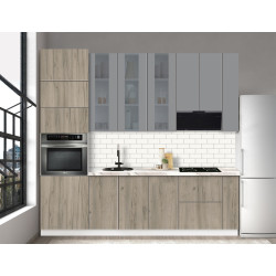 Bucatarie modulara Modern Dolce Vita Vitrina 3 H110 2.6m Thumb