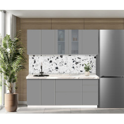 Модульная кухня Modern Dolce Vita Витрина 3 H68 2.0m Thumb