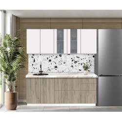 Модульная кухня Modern Dolce Vita Витрина 3 H68 2.0m Thumb