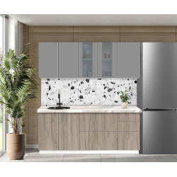 Модульная кухня Modern Dolce Vita Витрина 3 H68 2.0m Thumb