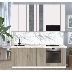 Модульная кухня Modern Dolce Vita Витрина 4 H110 2.2m