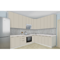 Модульная угловая кухня Modern Bono H110 2.8x2.2м Thumb