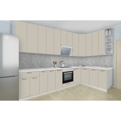 Модульная угловая кухня Modern Bono H110 3.2x1.8м Thumb