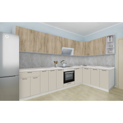 Bucatarie modulara Modern Bono H68 3.2x1.8m Thumb