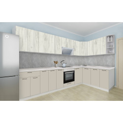 Bucatarie modulara Modern Bono H68 3.2x1.8m Thumb