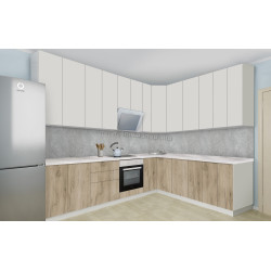 Bucatarie modulara de colt Modern Dolce Vita 1 H110 2.8x2.2m