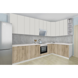 Bucatarie modulara de colt Modern Dolce Vita 1 H110 3.2x1.8m Thumb