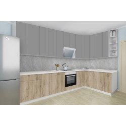 Bucatarie modulara de colt Modern Dolce Vita 1 H110 3.2x1.8m Thumb