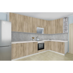 Bucatarie modulara de colt Modern Dolce Vita 1 H110 3.2x1.8m Thumb