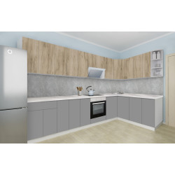 Bucatarie modulara de colt Modern Dolce Vita 1 H68 3.2x1.8m Thumb