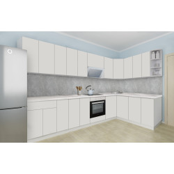 Bucatarie modulara de colt Modern Dolce Vita 1 H68 3.2x1.8m Thumb