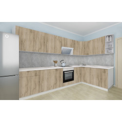 Bucatarie modulara de colt Modern Dolce Vita 1 H68 3.2x1.8m Thumb