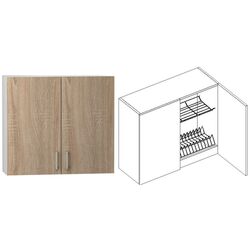 Bucatarie Stolkar Basic Line Blanka 2.0m (Sonoma Oak/Cinnamon Acacia) Thumb