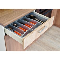 Bucatarie Stolkar Basic Line Blanka 2.6m (Sonoma Oak/Cinnamon Acacia) Thumb