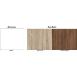 Bucatarie Stolkar Basic Line Blanka 2.6m (Sonoma Oak/Cinnamon Acacia) Thumb