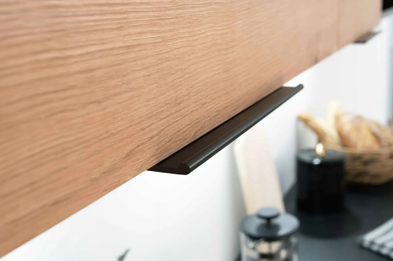 Bucatarie Stolkar Basic Line Elena 2.6m (Artisan Oak/Black)