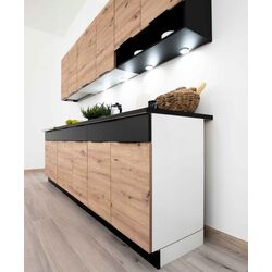 Bucatarie Stolkar Basic Line Elena 2.6m (Artisan Oak/Black) Thumb