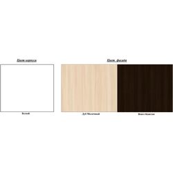 Кухня Stolkar Basic Line Lungo & Macchiato 1.8/2.4m (Milk Oak/Wenge Chestnut) Thumb