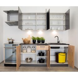 Bucatarie Stolkar Classic Line Clara 1.8/2.4m (Artisan Oak/Graphite) Thumb