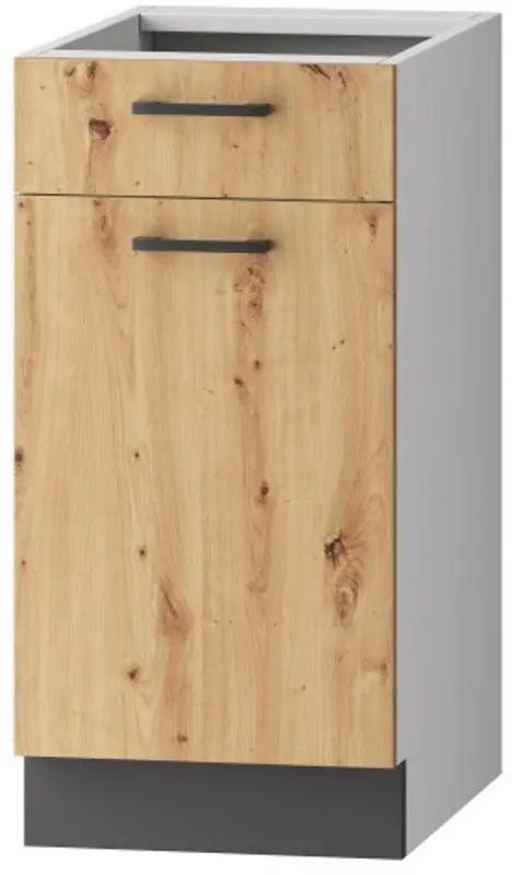 Bucatarie Stolkar Classic Line Clara 1.8/2.4m (Artisan Oak/Graphite)