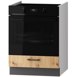 Bucatarie Stolkar Classic Line Clara 2.4m (Artisan Oak/Graphite) Thumb