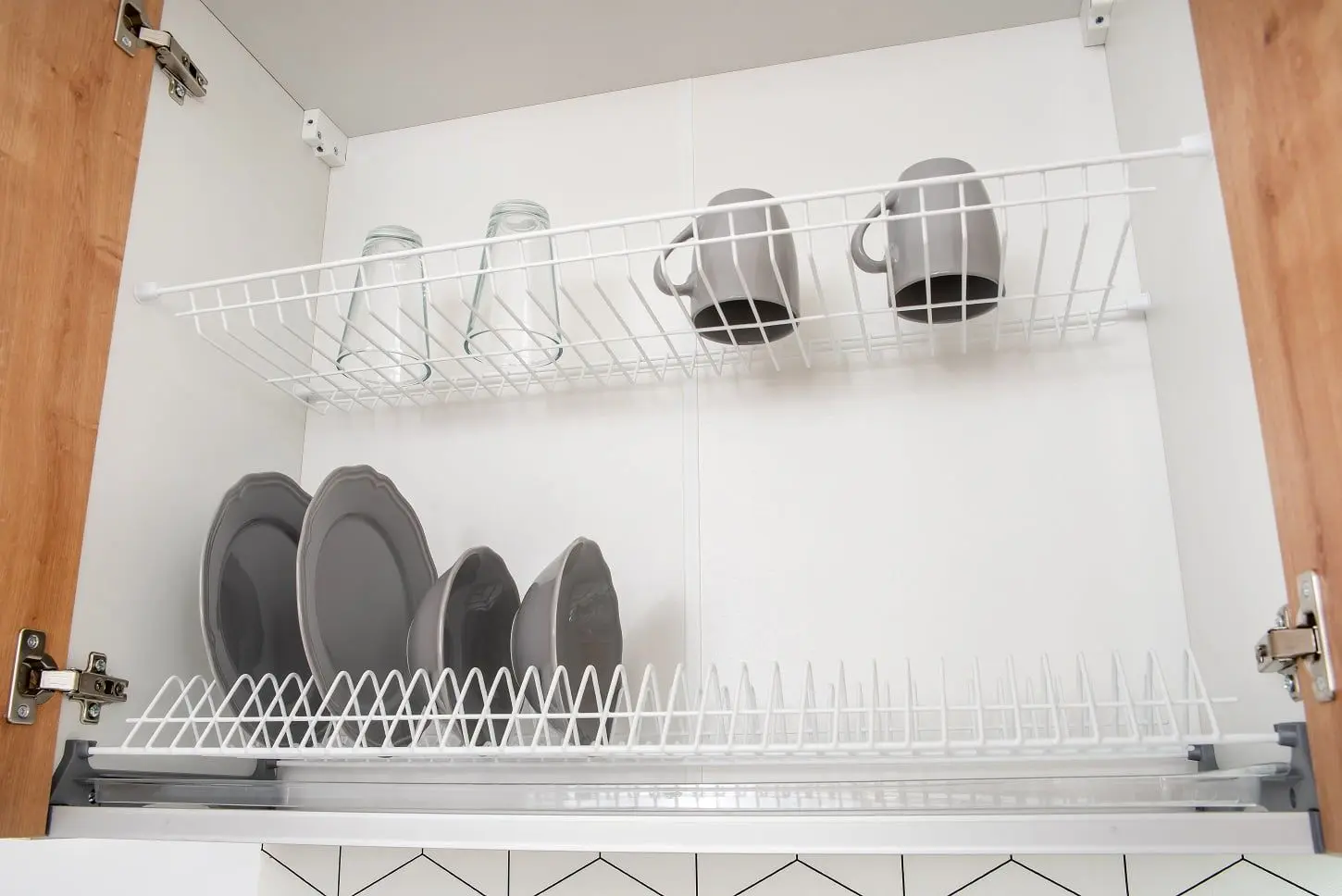 Bucatarie Stolkar Classic Line Emma 2.6m (Burlington Oak/Platinum Gray)