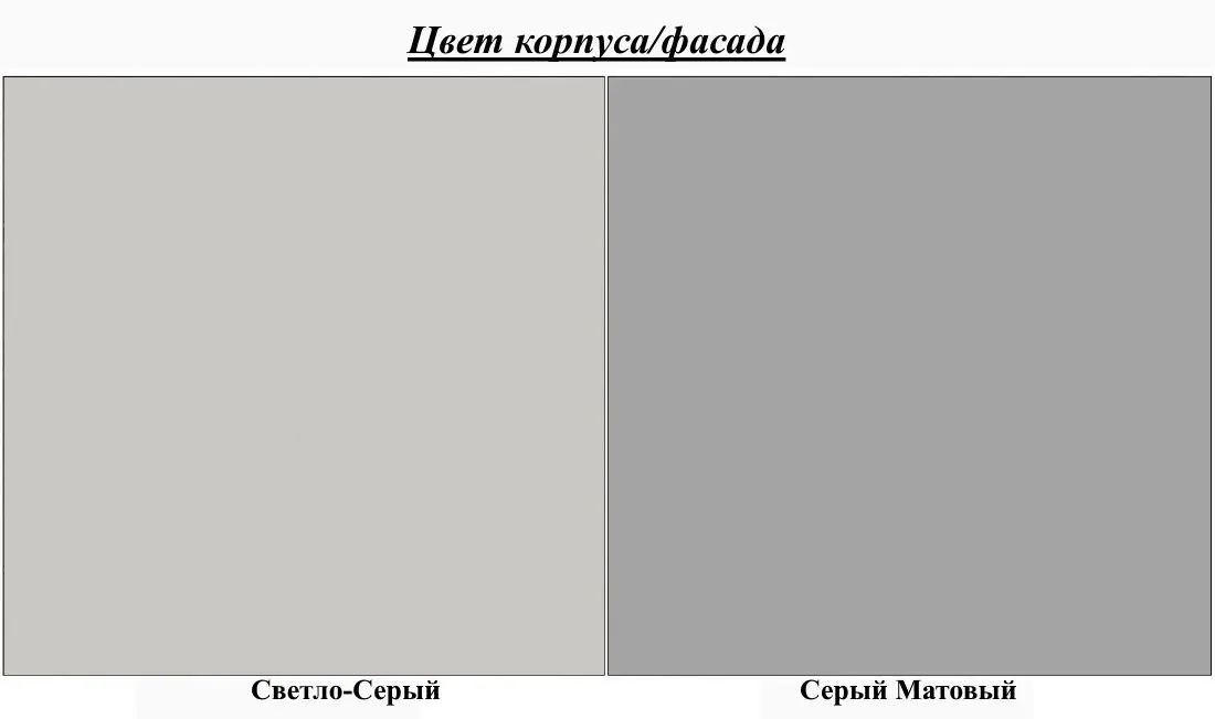 Bucatarie Stolkar Classic Line Natalia 1.8/2.4m (Grey Light Matt)