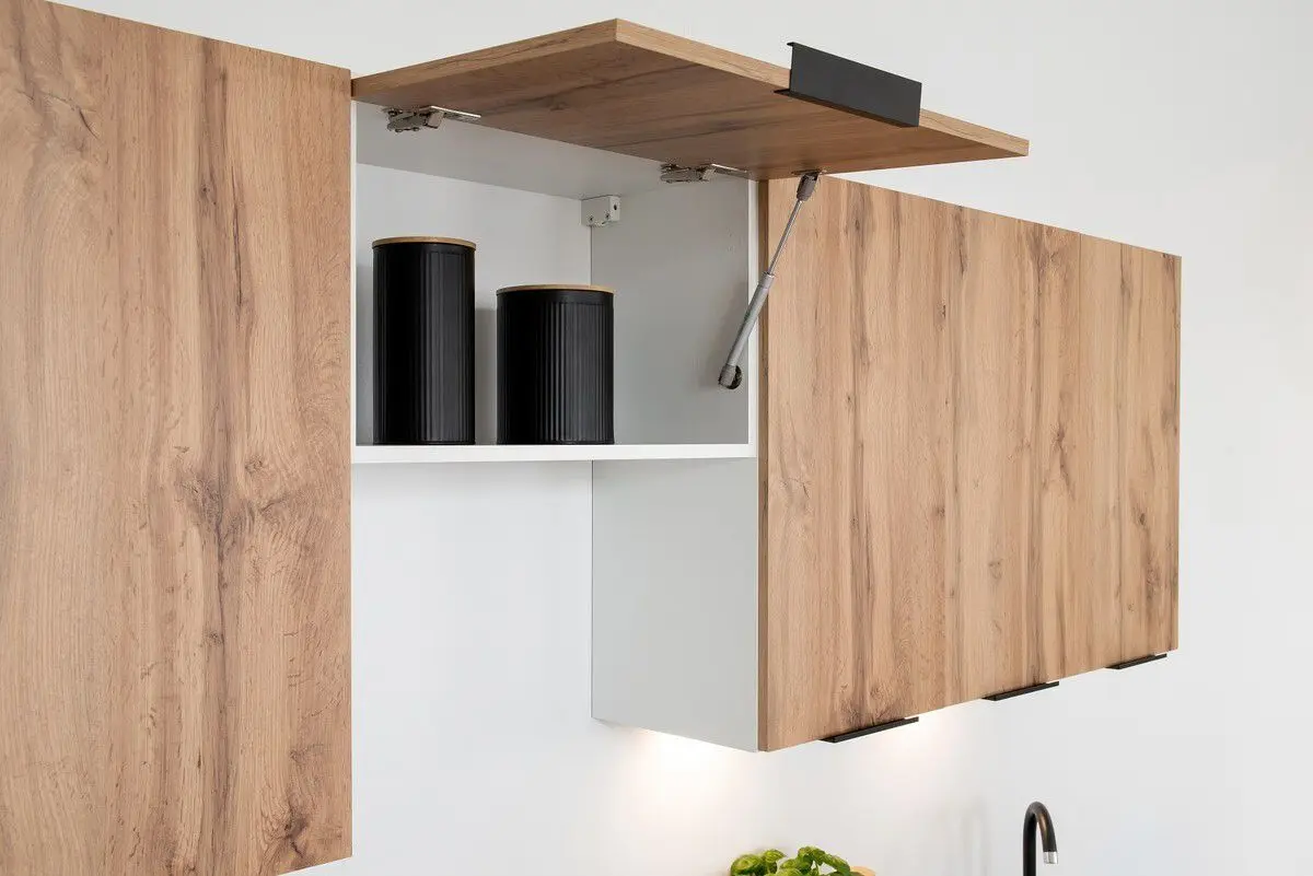 Bucatarie Stolkar Classic Line Vera 3.0m (Wotan Oak/Grey Light Matt)