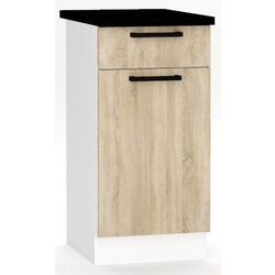 Bucatarie Stolkar Eco Line Tanya 1.2/1.8m (Black/Sonoma Oak) Thumb