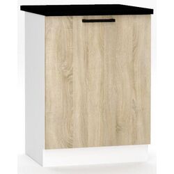 Bucatarie Stolkar Eco Line Tanya 2.4m (Black/Sonoma Oak) Thumb