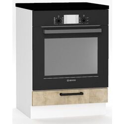 Bucatarie Stolkar Eco Line Tanya 2.4m (Black/Sonoma Oak) Thumb