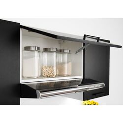 Bucatarie Stolkar Eco Line Tanya 2.4m (Black/Sonoma Oak) Thumb