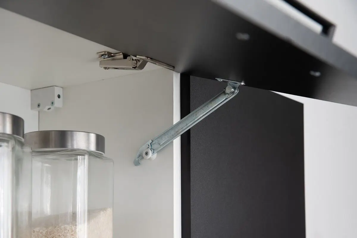 Bucatarie Stolkar Eco Line Tanya 2.4m (Black/Sonoma Oak)