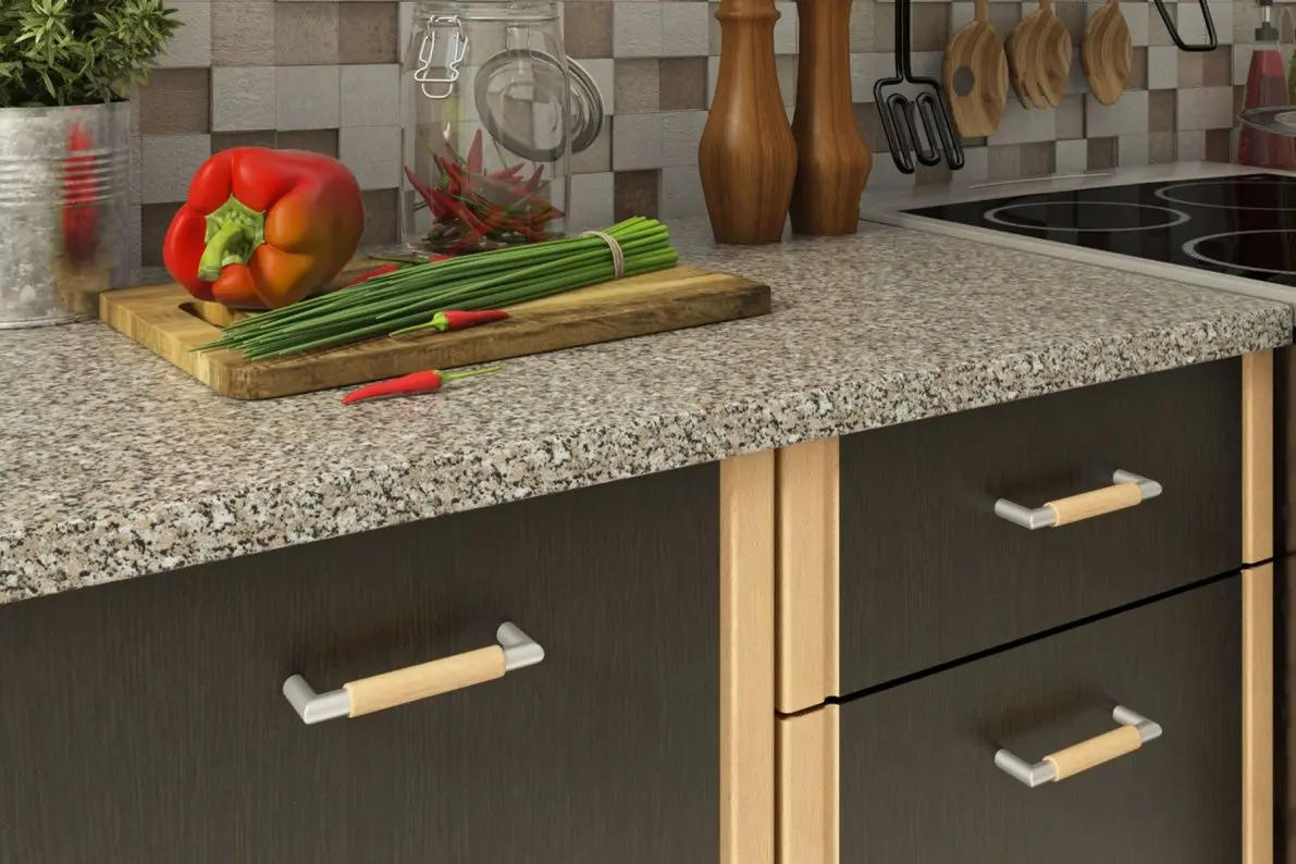 Bucatarie Stolline Blanka СТЛ.094.00 2.0m (White/Wenge)