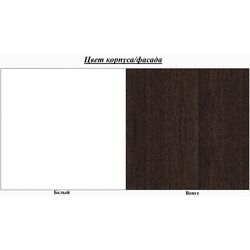 Bucatarie Stolline Blanka СТЛ.094.00 2.0m (White/Wenge) Thumb