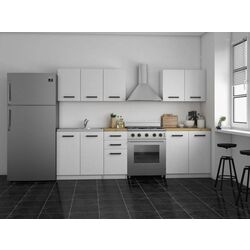 Bucatarie TopEshop Set 200 2.0m (White Matt/Artisan Oak) Thumb