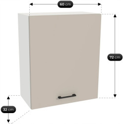 Bucatarie TopEshop Vario Z1 200cm (Cashmere/Evoke Oak) Thumb
