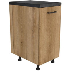 Bucatarie TopEshop Vario Z4 240x180 (Black/Evoke Oak) Thumb