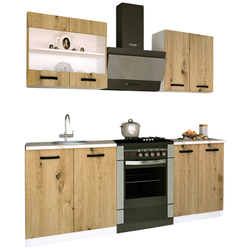 Bucatarie Samanta Exclusive 1 1.4m (White/Artisan Oak) Thumb