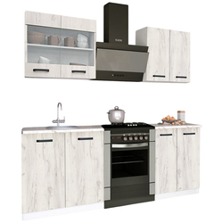 Кухня Samanta Exclusive 1 1.4m (White/White Craft Oak) Thumb