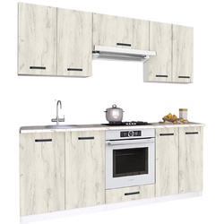 Bucatarie Samanta Exclusive 1 2m (White/White Craft Oak) Thumb