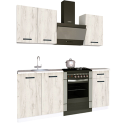 Кухня Samanta Exclusive 2 1.2m (White/White Craft Oak) Thumb