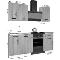Кухня Samanta Exclusive 2 1.2m (White/White Craft Oak) Thumb