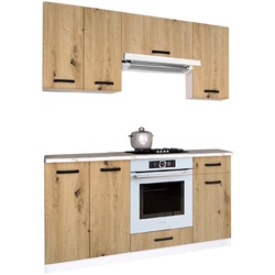 Bucatarie Samanta Exclusive 2 1.6m (White/Artisan Oak) Thumb