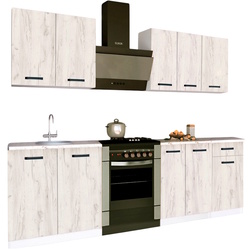 Bucatarie Samanta Exclusive 2 1.8m (White/White Craft Oak) Thumb