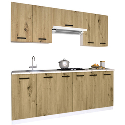 Кухня Samanta Exclusive 2 2m (White/Artisan Oak) Thumb